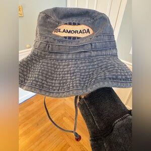 🧢 Islamorada, Blue Bucket Hat with Logo